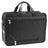 McKlein USA Hubbard Nylon Double Compartment Laptop Case Black