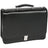 McKlein USA River North 15.4" Leather Triple Compartment Laptop Briefcase Black