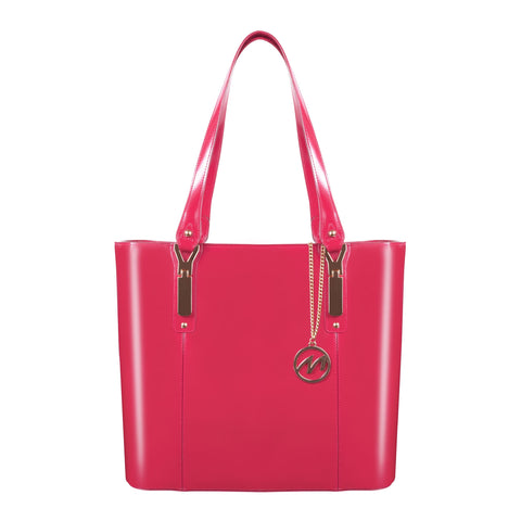 McKlein USA Savarna Leather Tote with Tablet Pocket Assorted Colors - LuggageDesigners