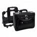 McKlein USA Sheridan Leather 17" Detachable Wheeled Catalog Case Black