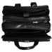 McKlein USA Walton 17" Leather Expandable Double Compartment Laptop Briefcase with Removable Sleeve