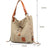 Canvas Women's Bag, Shoulder Tote, Casual Handbag Trendy Attic Store01