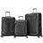 Olympia Tuscany 3pc Exp Spinner Luggage Set Olympia