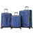 Olympia Tuscany 3pc Exp Spinner Luggage Set Olympia