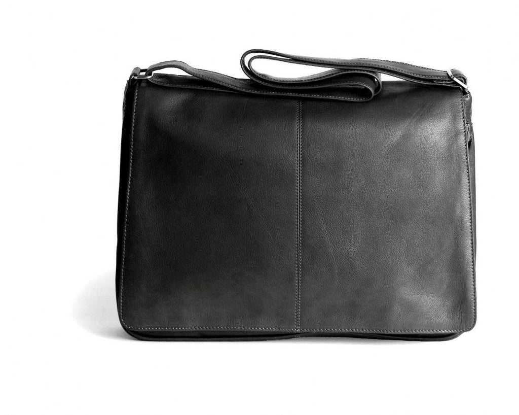 Osgoode Marley Cashmere Leather Messenger Bag