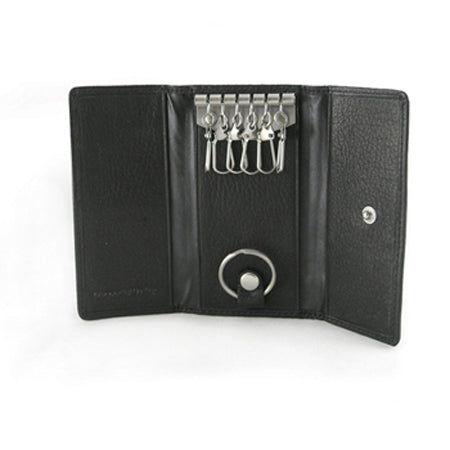 Osgoode Marley Leather Long Six Hook Key Case with Valet Osgoode Marley