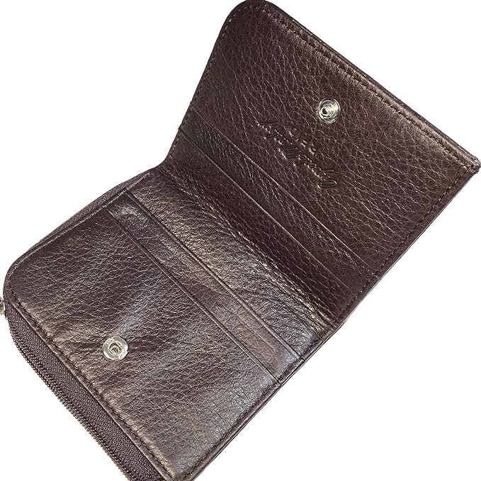 Osgoode Marley RFID Bifold Leather Zip Wallet Osgoode Marley