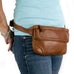 Osgoode Marley Slim Cashmere Leather Waist Pack