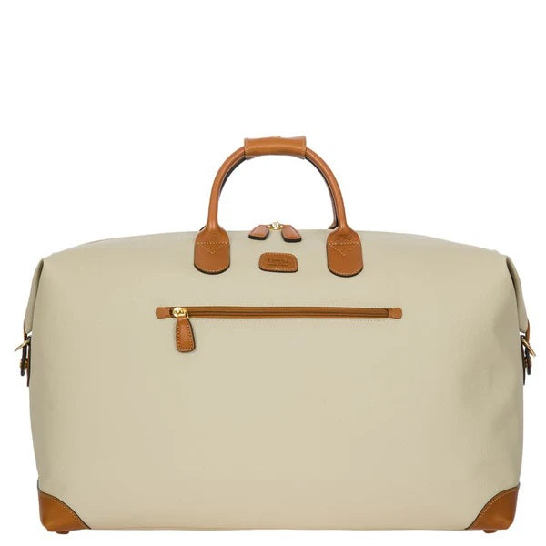Bric's Firenze 22" Holdall Duffel Bag Cream Brics