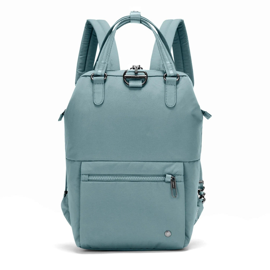 citysafe mini backpack Pacsafe Citysafe CX Econyl Anti-Theft Mini Backpack