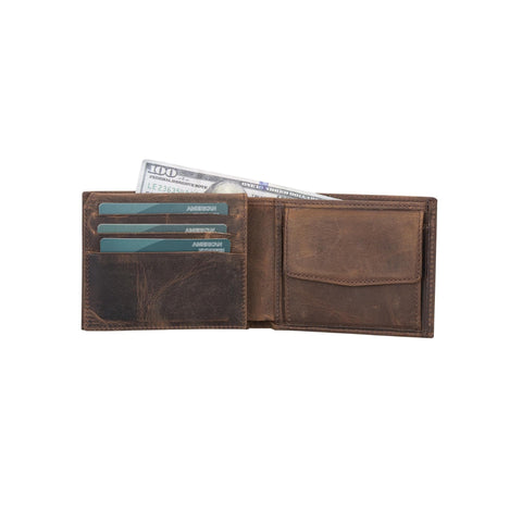 Passat Leather Men's Wallet Mizuri Leather