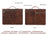 Handmade Genuine Leather Case,  AirTag Compartment, Handheld Multi-Functional iPad Cover RockCow Leather Studio