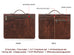 Handmade Genuine Leather Case,  AirTag Compartment, Handheld Multi-Functional iPad Cover RockCow Leather Studio