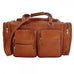 Piel Leather 20" Duffel Bag with Pockets Piel