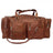 Piel Leather 24" Duffel Bag with Pockets Piel