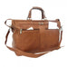 Piel Leather Carpet Bag with Pockets Piel