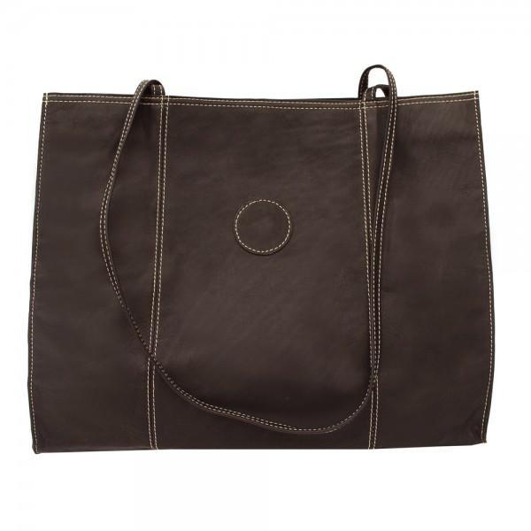 Piel Leather Carry All Market Bag Assorted Colors Piel