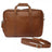 Piel Leather Computer Briefcase Assorted Colors Piel