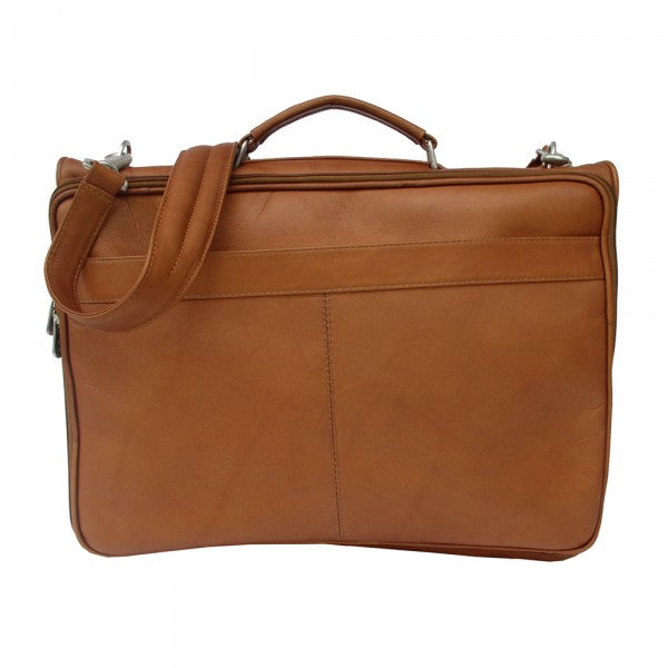 Piel Leather Double Executive Computer Bag Assorted Colors Piel