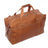 Piel Leather Extra Large Zip Pocket Duffel Bag Piel