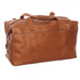 Piel Leather Extra Large Zip Pocket Duffel Bag Piel