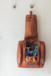 Piel Leather Hanging Travel Toiletry Kit Piel