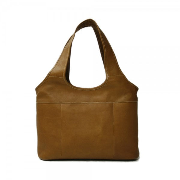 Piel Leather Laptop Hobo Bag Piel