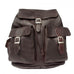 Piel Leather Large Buckle Flap Backpack Piel