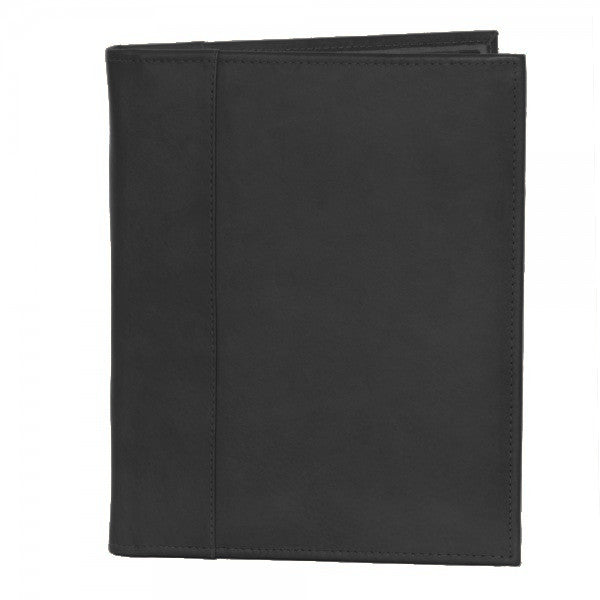 Piel Leather Letter Size Padfolio with Organizer Assorted Colors Piel