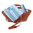 Piel Leather Medium Carry On Satchel Assorted Colors Piel