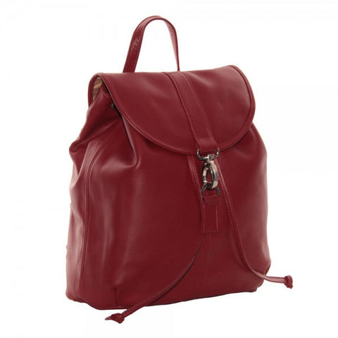 Piel Leather Medium Drawstring Backpack Piel