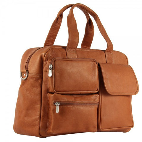 Piel Leather Multi Pocket Carry On Piel