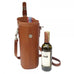 Piel Leather Single Deluxe Wine Carrier Assorted Colors Piel