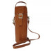 Piel Leather Single Deluxe Wine Carrier Assorted Colors Piel