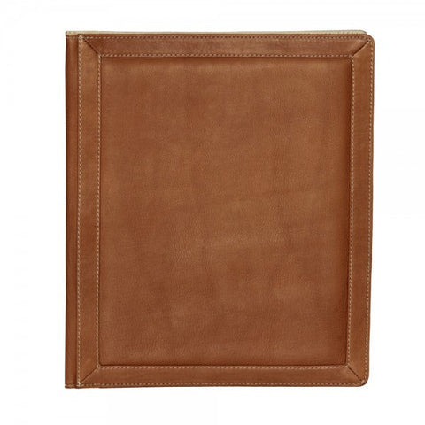 Piel Leather Three Ring Binder Folder Assorted Colors Piel