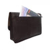 Piel Leather Three Section Flap Portfolio Piel