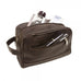 Piel Leather Top Zip Toiletry Kit Piel