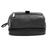 Piel Leather U-Frame Toiletry Kit with Zip Bottom Piel