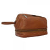 Piel Leather U-Frame Toiletry Kit with Zip Bottom Piel