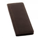 Piel Leather Zippered Tie Case with Snaps Piel