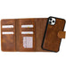 Santa iPhone 11 Pro Leather Detachable Wallet Case Mizuri Leather