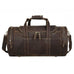 The Wainwright Weekender | Round  Vintage Leather Weekender STEEL HORSE LEATHER