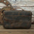 The Faust Leather Camera Bag | Crossbody Vintage Camera Messenger Bag STEEL HORSE LEATHER