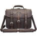 The Gustav Messenger Bag | Large Capacity Vintage Leather Messenger Bag STEEL HORSE LEATHER
