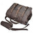 The Gustav Messenger Bag | Large Capacity Vintage Leather Messenger Bag STEEL HORSE LEATHER