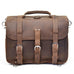 The Gustav Messenger Bag | Large Capacity Vintage Leather Messenger Bag STEEL HORSE LEATHER