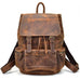 The Hagen Backpack | Vintage Leather Backpack STEEL HORSE LEATHER