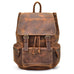 The Hagen Backpack | Vintage Leather Backpack STEEL HORSE LEATHER
