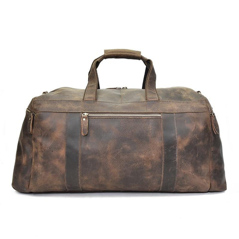 The Colden Duffle Bag | Large Capacity Leather Weekender STEEL HORSE LEATHER