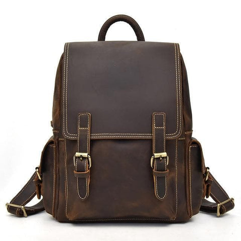 The Freja Backpack | Handcrafted Leather Backpack STEEL HORSE LEATHER